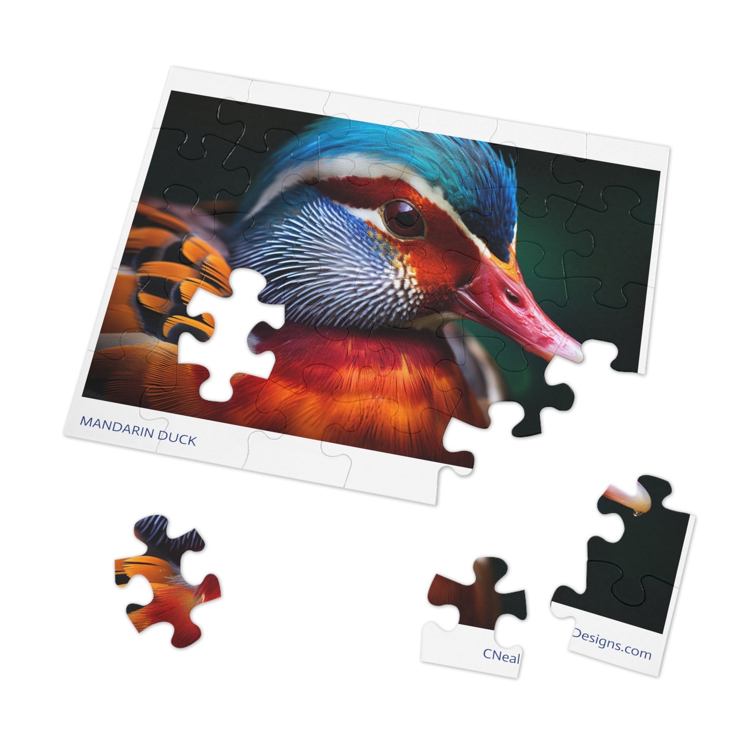 MANDARIN DUCK JIGSAW PUZZLE (30, 110, 252, 500,1000-Piece)