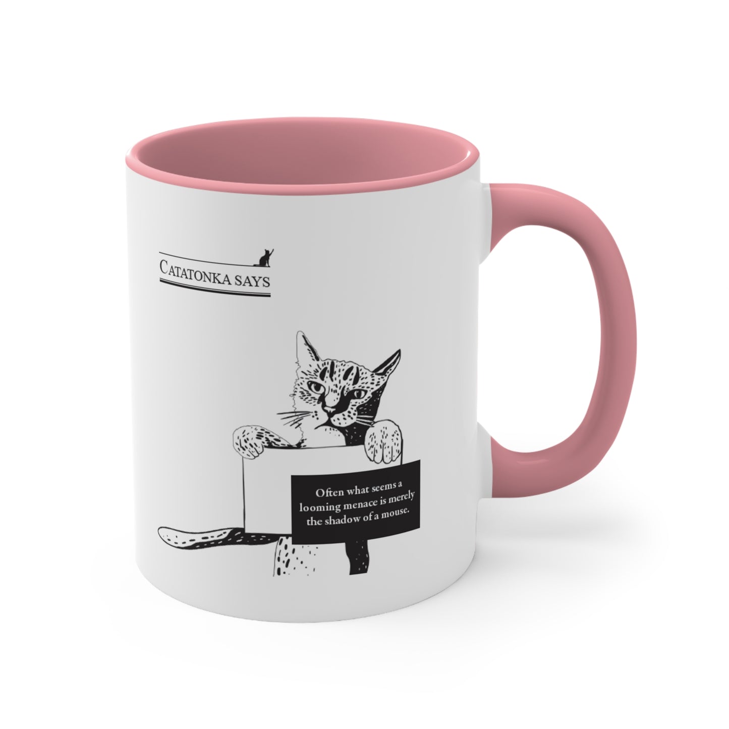 Catatonka Mouse Mug, Red 11oz