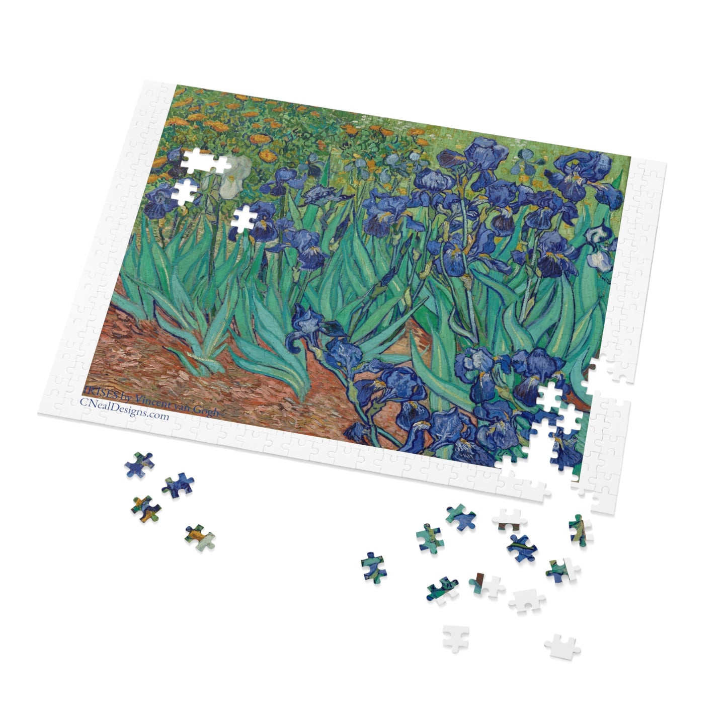 IRISES Vincent van Gogh Jigsaw Puzzle (30, 110, 252, 500,1000-Piece)