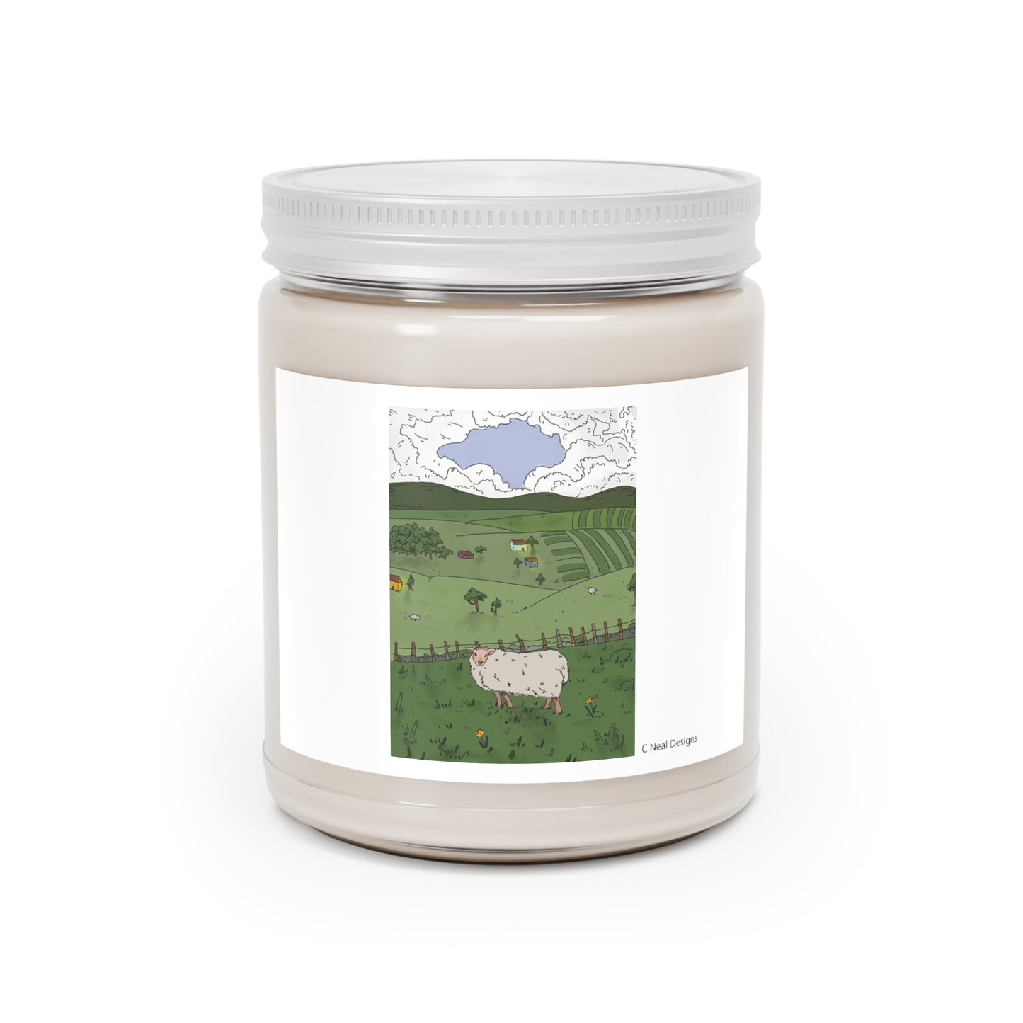 QUAINT COUNTRY LANDSCAPE Scented Candles, 9oz