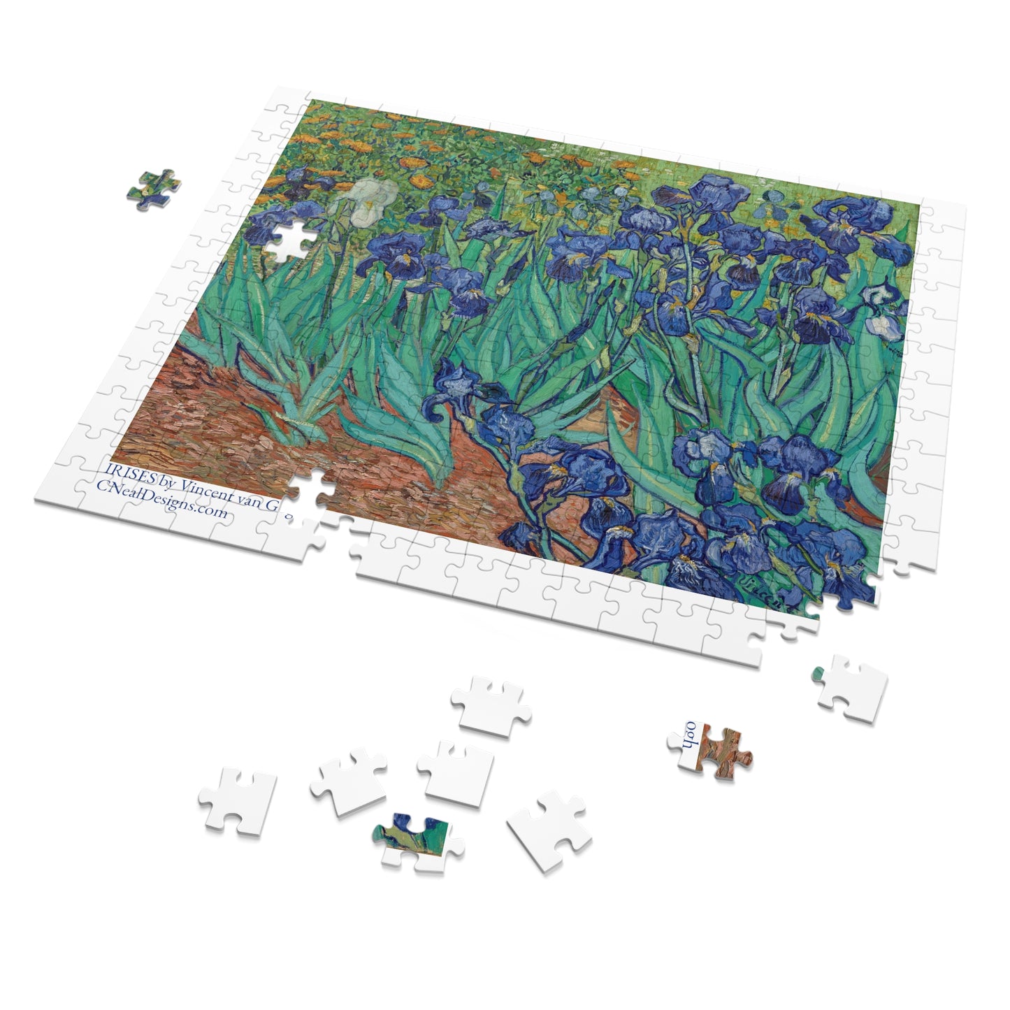 IRISES Vincent van Gogh Jigsaw Puzzle (30, 110, 252, 500,1000-Piece)