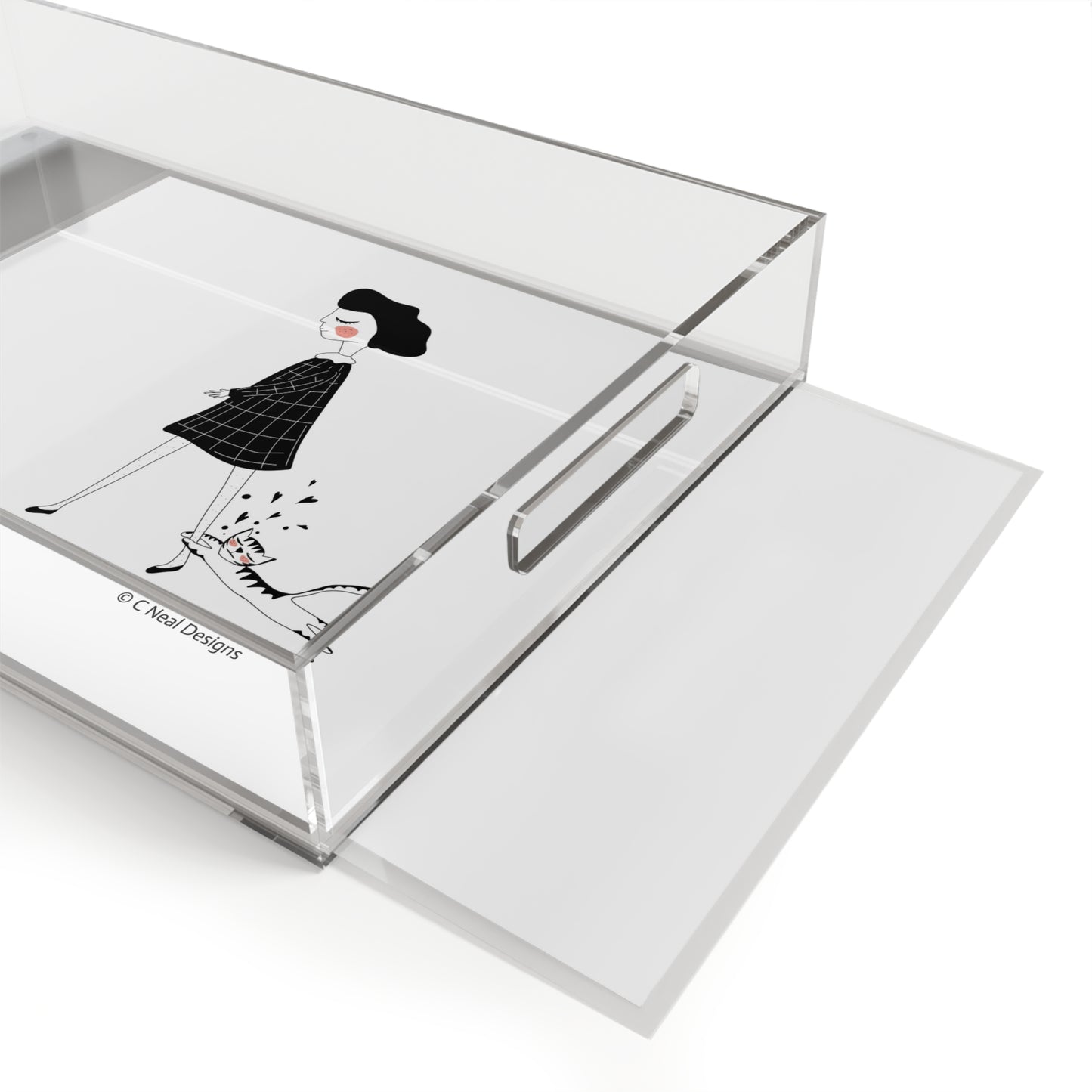 BoBo Acrylic Serving Tray