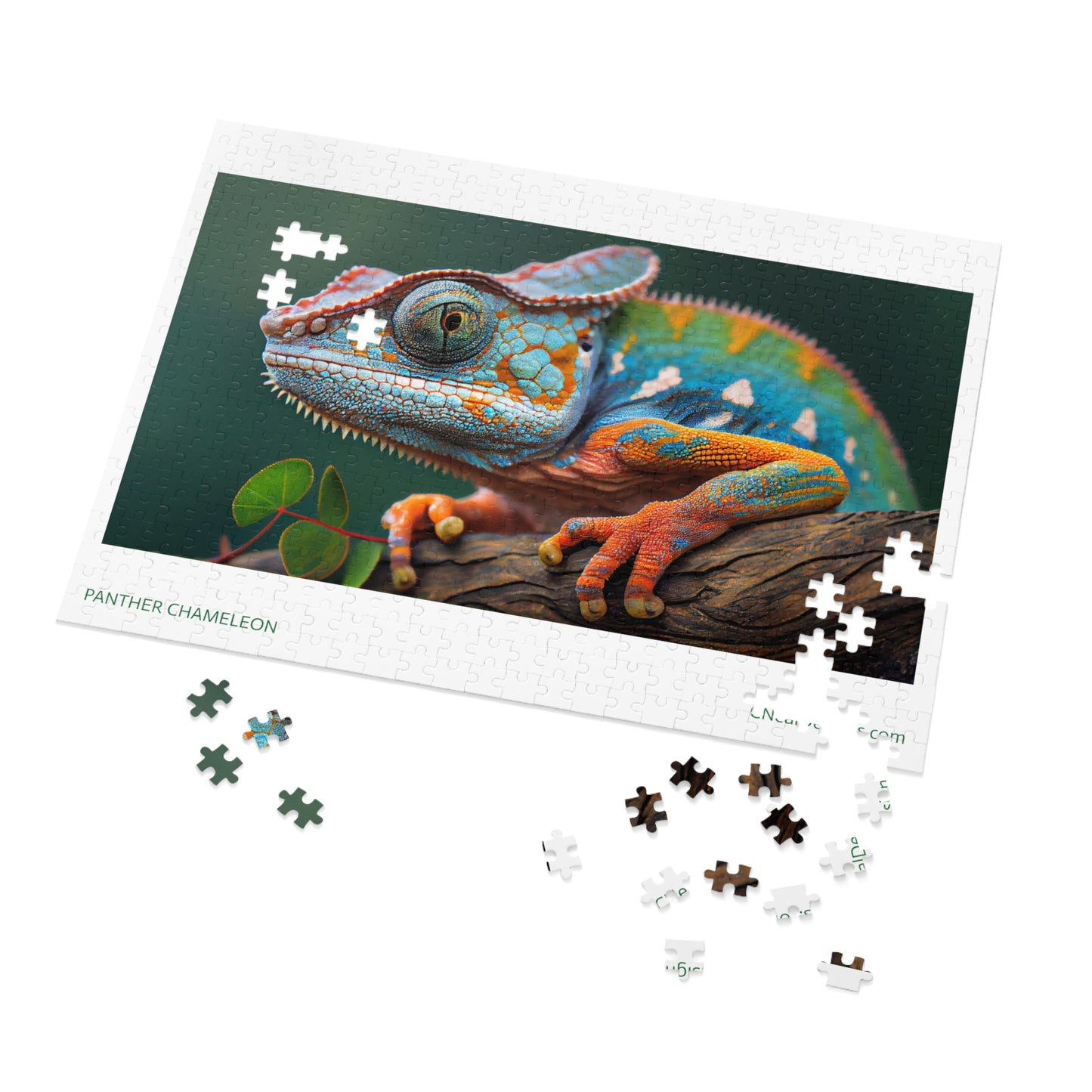 PANTHER CHAMELEON Jigsaw Puzzle (30, 110, 252, 500,1000-Piece)