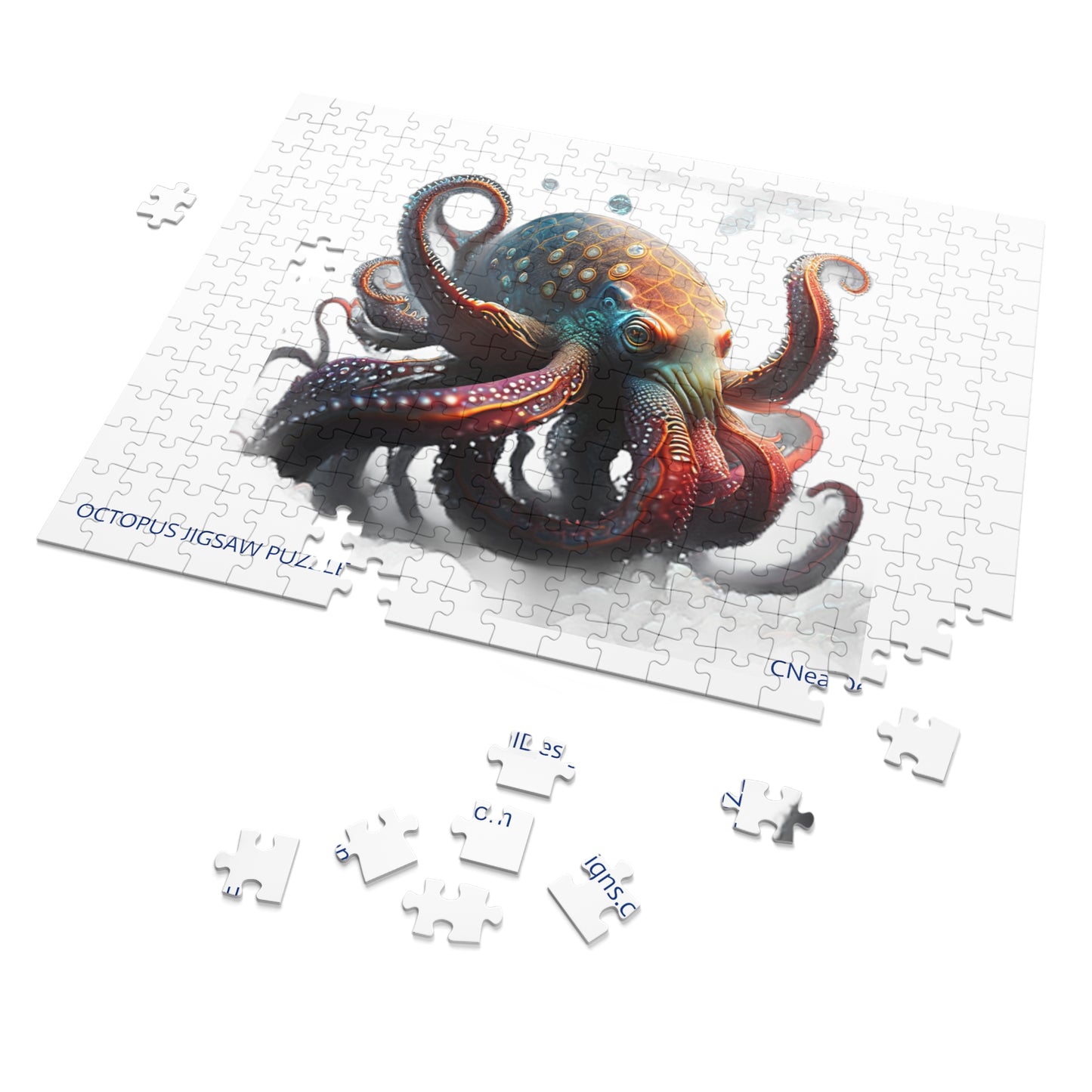 OCTOPUS JIGSAW PUZZLE (30, 110, 252, 500,1000-Piece)