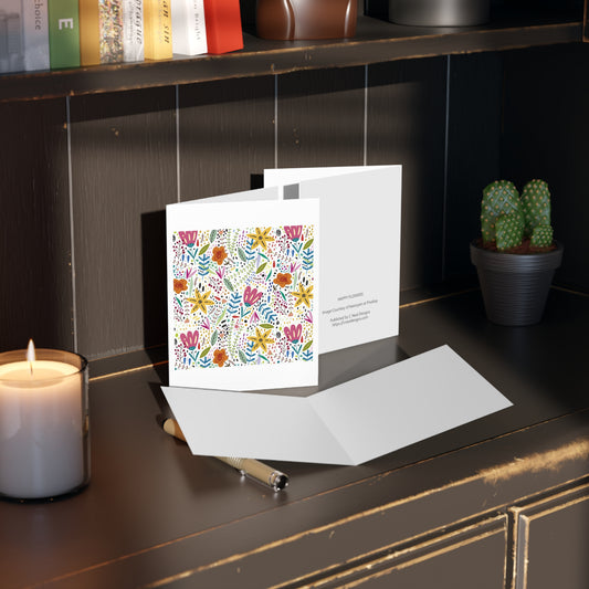 HAPPY FLOWERS Greeting Cards